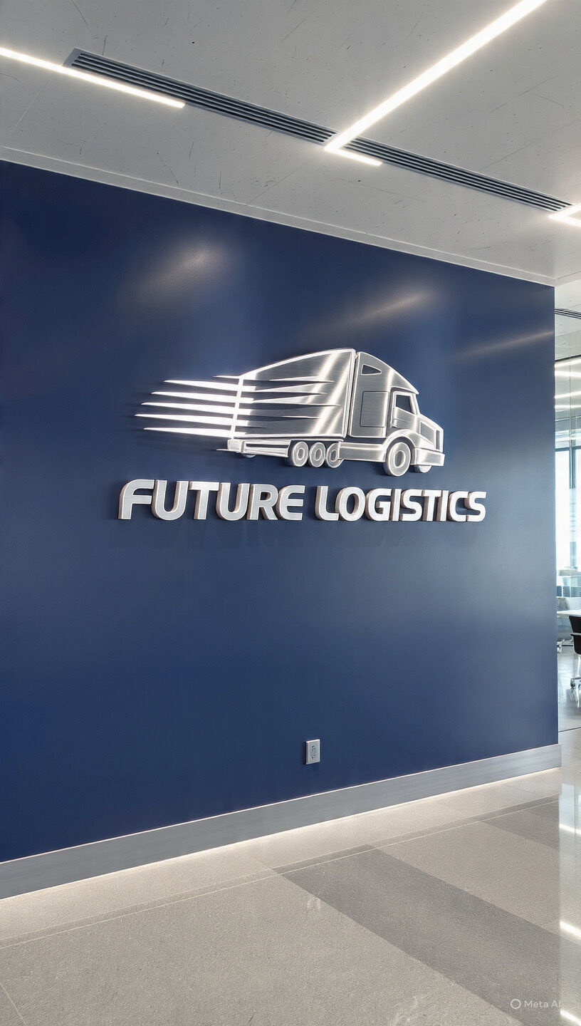 Future Logistics head office signage Lahore