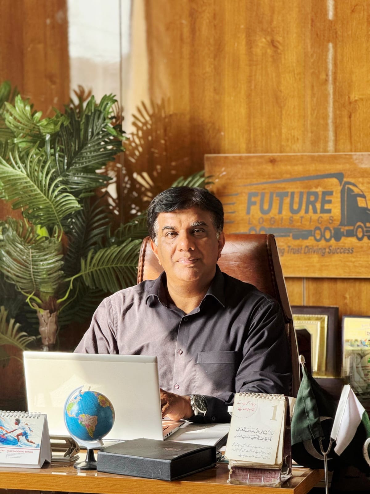 Sheikh Asif Iqbal, Proprietor, Future Logistics Pakistan